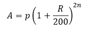 Math concept points 2 - Compound Interest